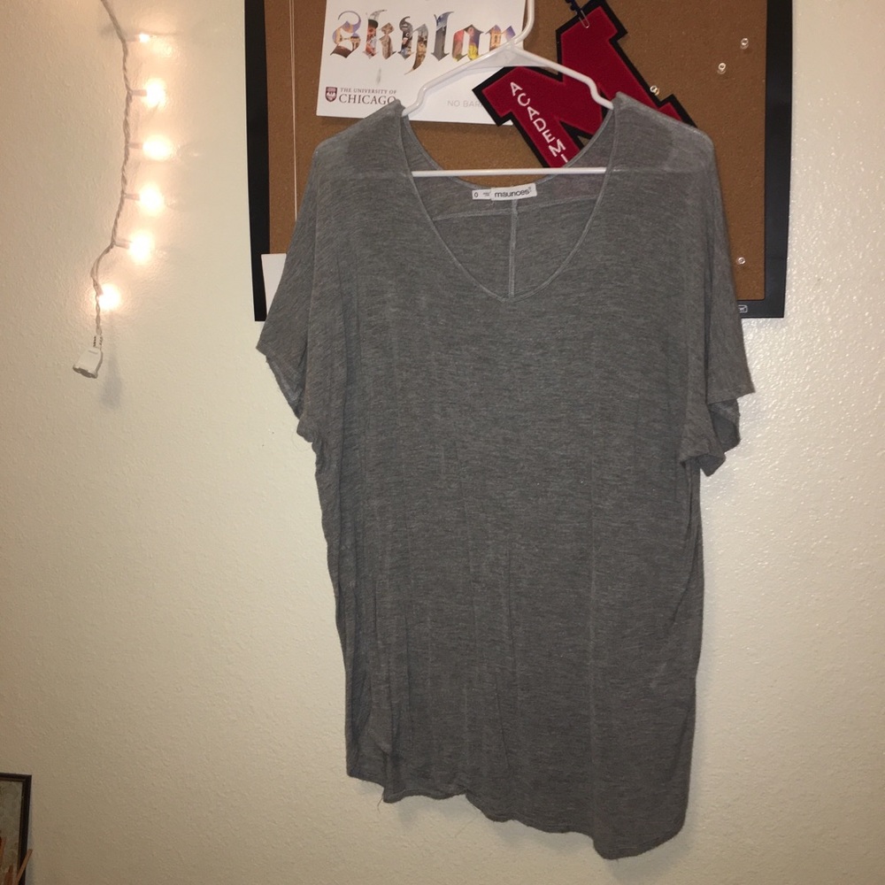 Grey soft shirt